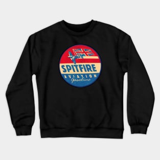 Spitfire Aviation Fuel Crewneck Sweatshirt